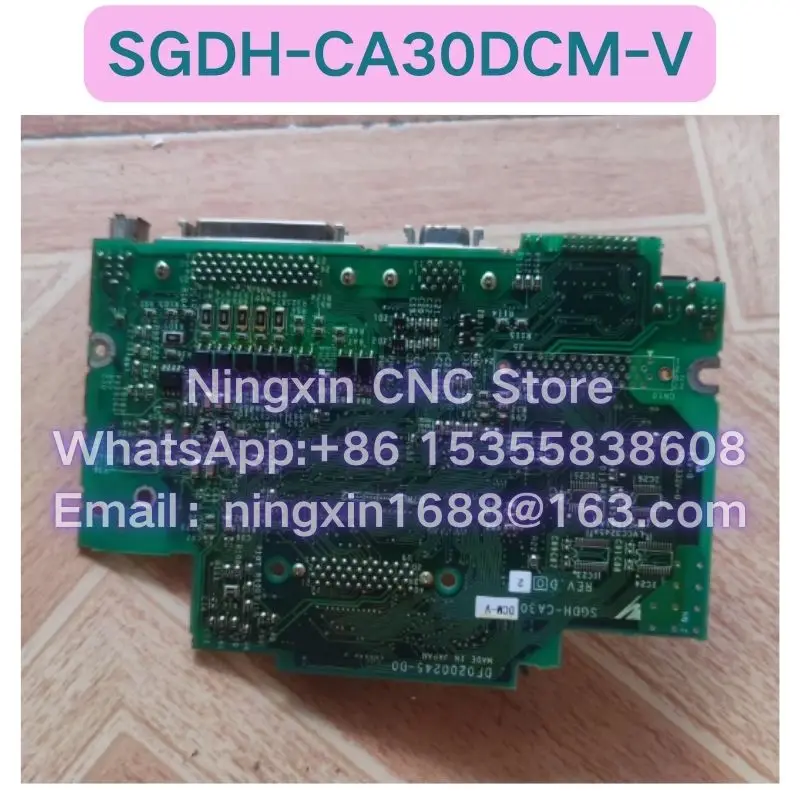 Used SGDH-CA30DCM-V DF0200245-DO Drive motherboard Functional test OK Fast delivery