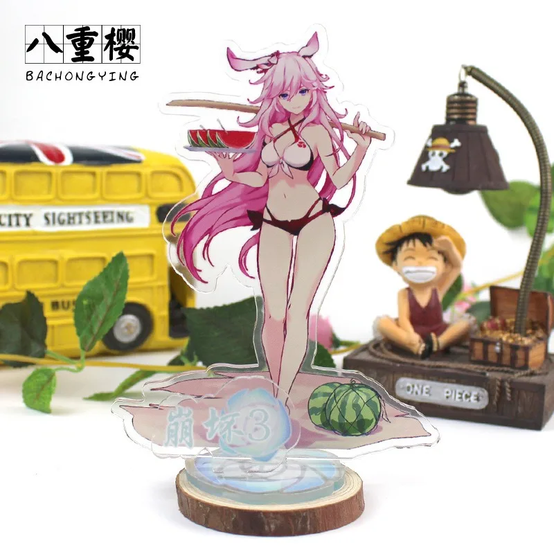 لعبة هونكاي إمباكت 3rd ميرش هويو موضوع سلسلة حامل أكريليك كيانا كاسلانا إليسيا ناتاليا ثيورا كليو هيباتيا نموذج دمية ديكور #2