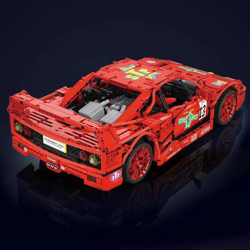 F4LM 1:10 sports car creative static model, challenging assembly model, educational toy, birthday gift