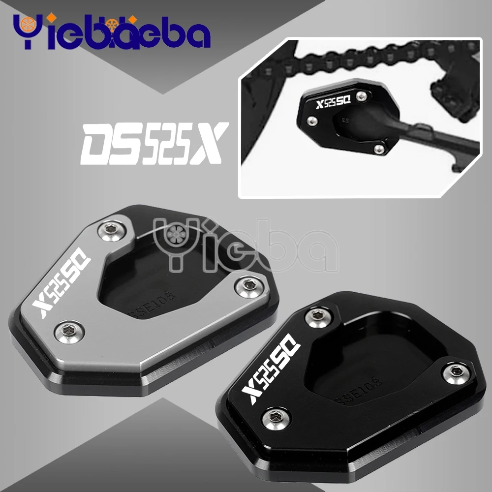 

Motorcycle Kickstand Side Stand Extension Pad Enlarger Support For Voge DS525X DS625X 625 525 800 DSX DS800X 2023 2024 2025 2026