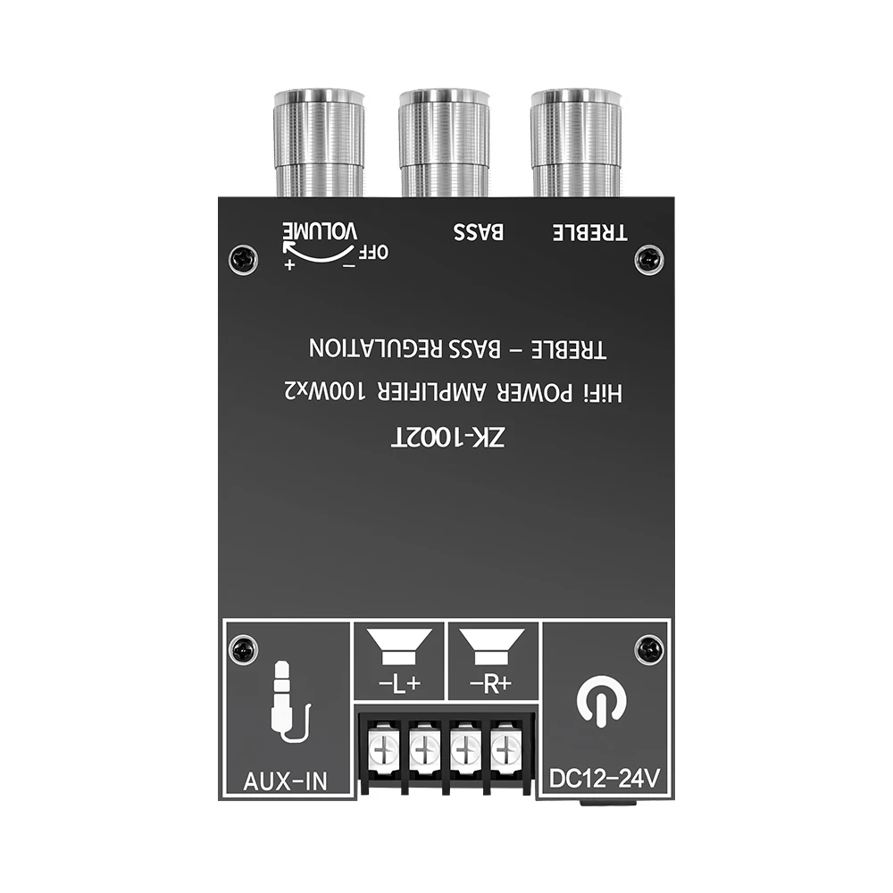 ZK-1002T بلوتوث 5.0 مكبر للصوت مجلس 100 واط + 100 واط 2.0 قناة ستيريو أمبير مجلس مع ثلاثة أضعاف باس التحكم DIY بها بنفسك مكبرات الصوت اللاسلكية #6