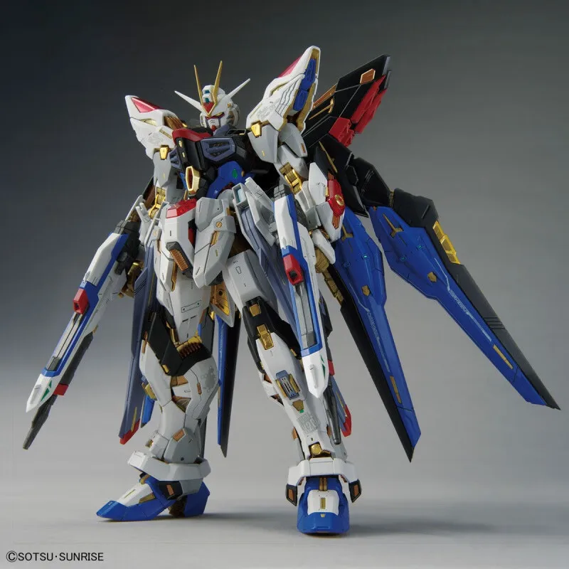 Bandai (BANDAI) spot, Bandai MGEX 1/100 attack free Gundam, assault free Gundam, assembly model, please shoot in stock -