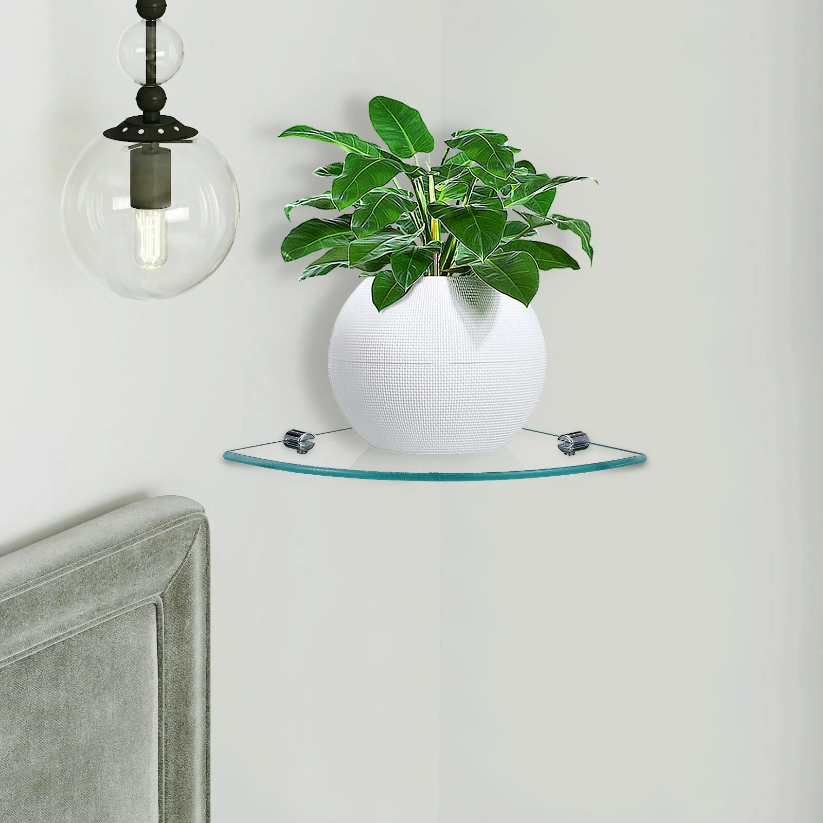 2pcs-glass-corner-shower-shelf-triangular-bathroom-organizer-wall-mount-floating-shelf-bath-storage-rack-8x8x03-inch-stable