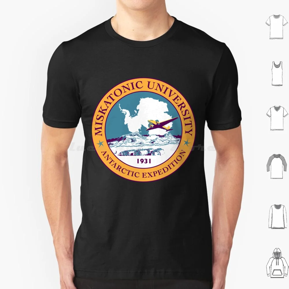 Miskatonic University Antarctic Expedition Of 1931 Classic T Shirt Cotton Men Women DIY Print Miskatonic University Antarctic