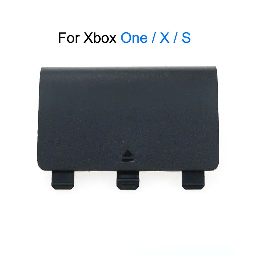 YuXi For Xbox One Series X S Wireless Controller Plastic Battery Shell Lid Back Case Replacement Housing Door Cover