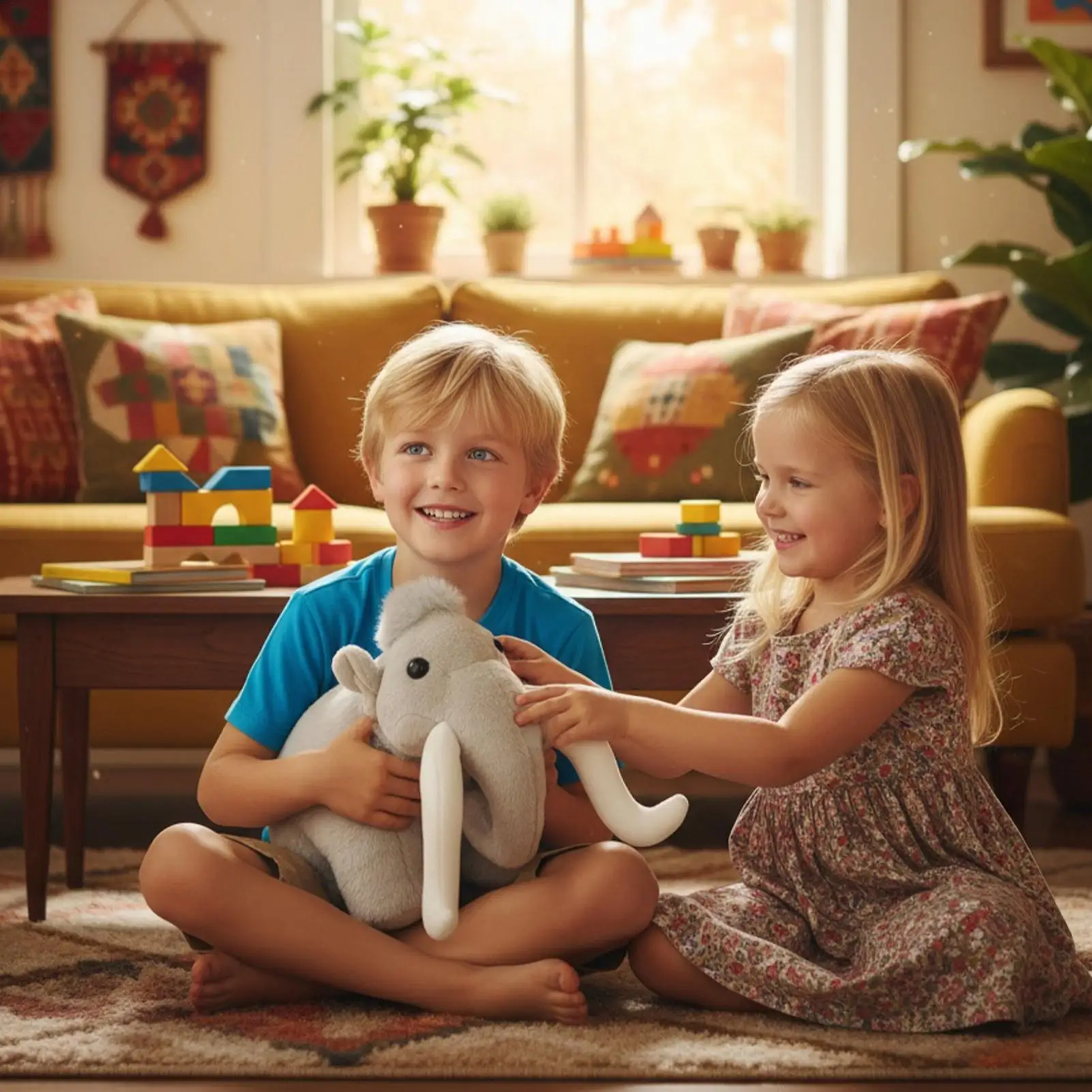 

Stuffed Elephant Plush Soothing Cute Collectible Animal Toy Plush Elephant Stuffed Doll For Kids Girl Boys Birthday Valentines