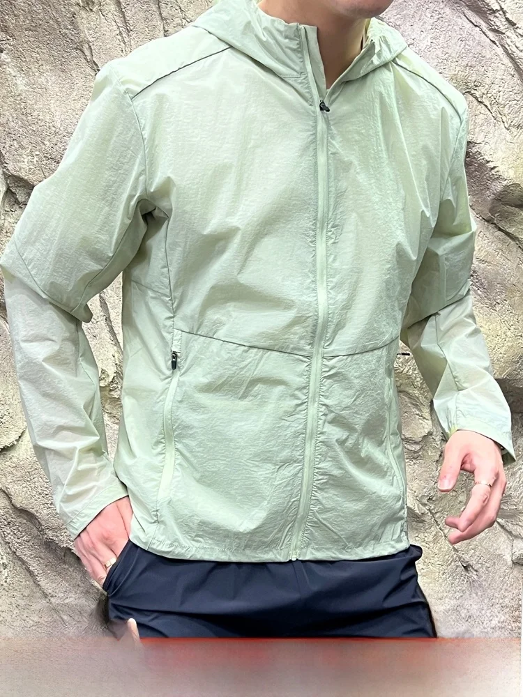 

Уличный мужской легкий дышащий кожаный водонепроницаемый солнцезащитный тонкий тюнет, летнее новое поступление, прямое нейлоновое волокно...