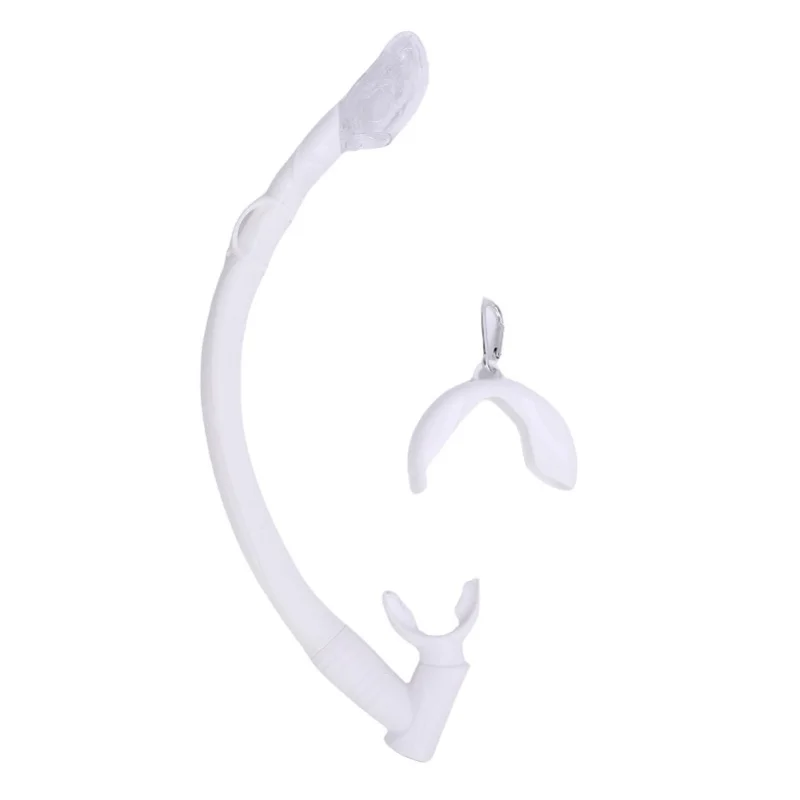 

Силиконовая трубка для фридайвинга 2 в 1, обтекаемая, мягкая, гибкая, складная, для подводного плавания