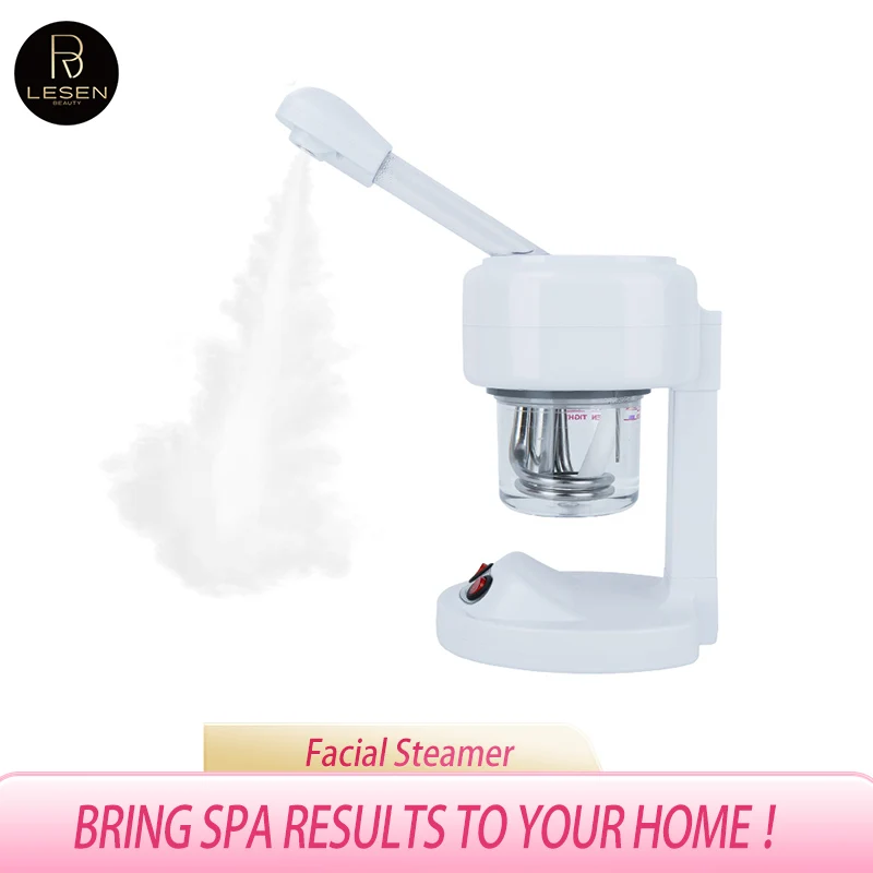 

Desktop Ionic Mist Facial Steamer Hydrotherapy Ozone Steam Ionic Mist Moisturising & Cleansing Facial Spa Machine Skin Care Tool