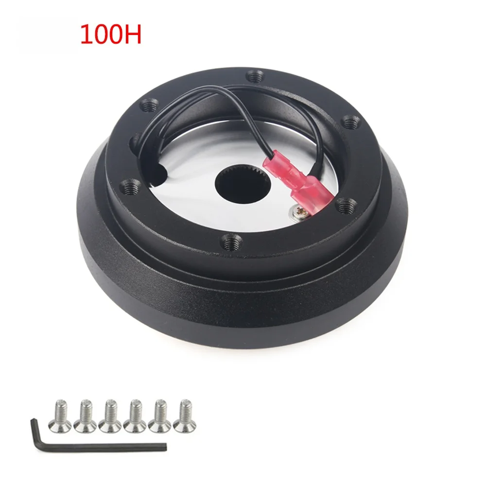 100H Steering Wheel Short Hub Adapter KitFor Eclipse Lancer Galant Impreza WRX