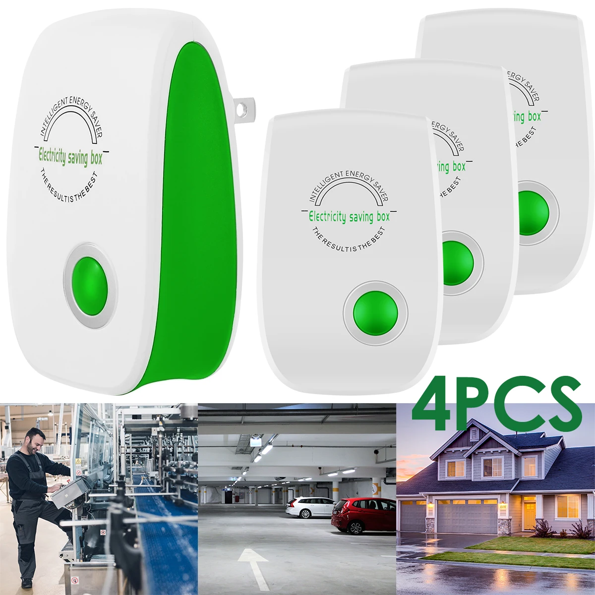 Skrzynka do oszczędzania energii oszczędzanie energii energii elektrycznej 90-250V zielony energooszczędny Adapter gniazdo elektryczne kompatybilny
