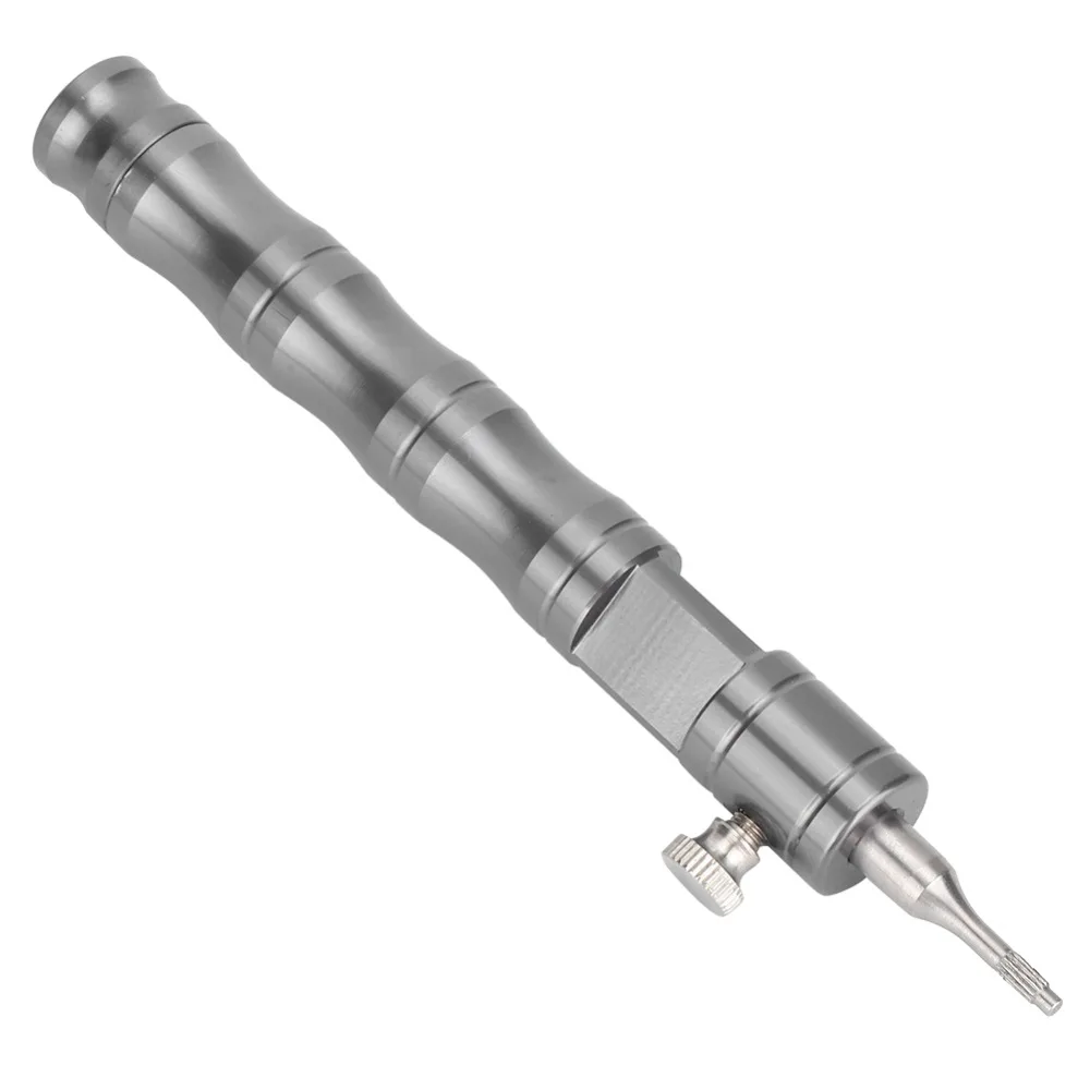 Practical Gray Watch Crown Tube Remover Metal 12.2cm Watch Repairing Tool Watch Crown Tube Tool Strap Fix