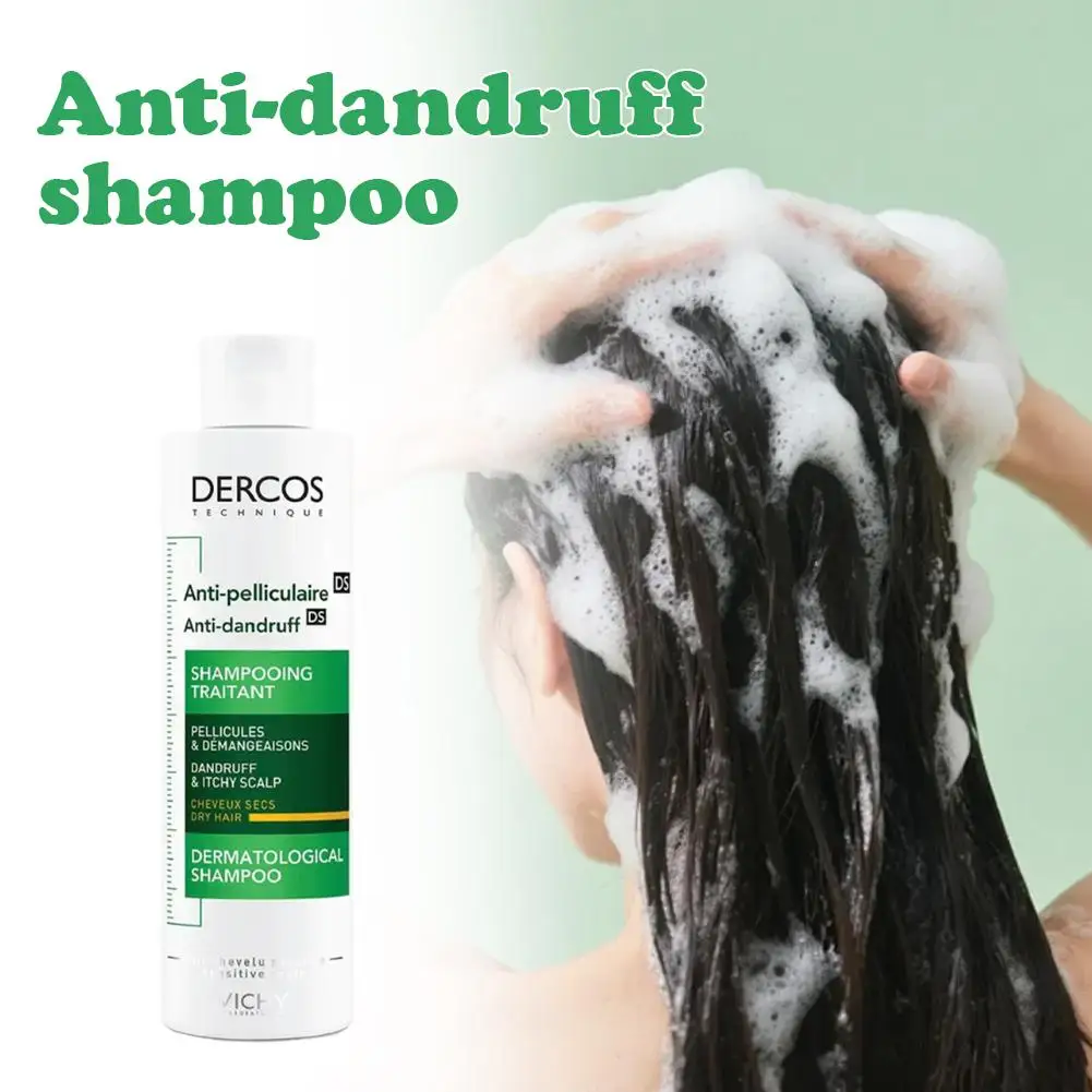 

Dercos Shampoo Deep Cleansing Scalp Oil Control Fluffy Soothing Improve Damaged Hair Moisturizing Smooth Scalp Care 200ml