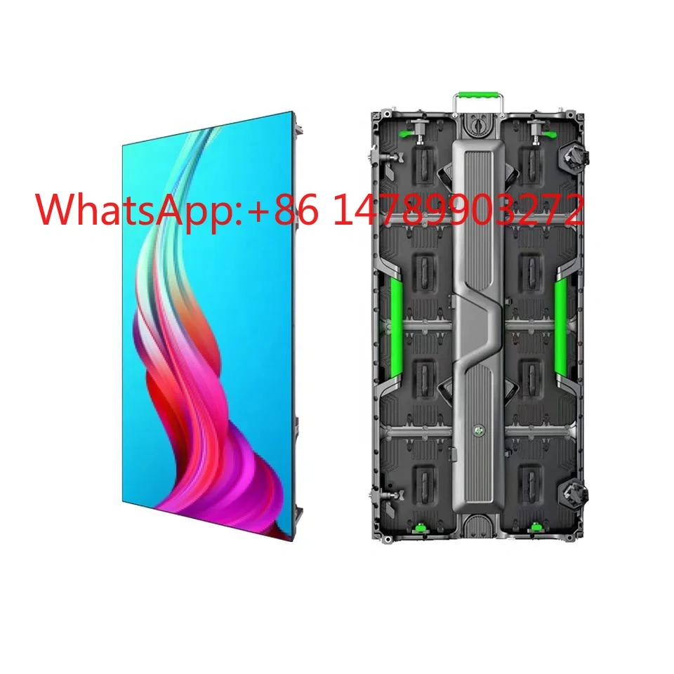 China HD Rental Indoor P2.976 500*500mm Die Casting Cabinet Rental LED Screen