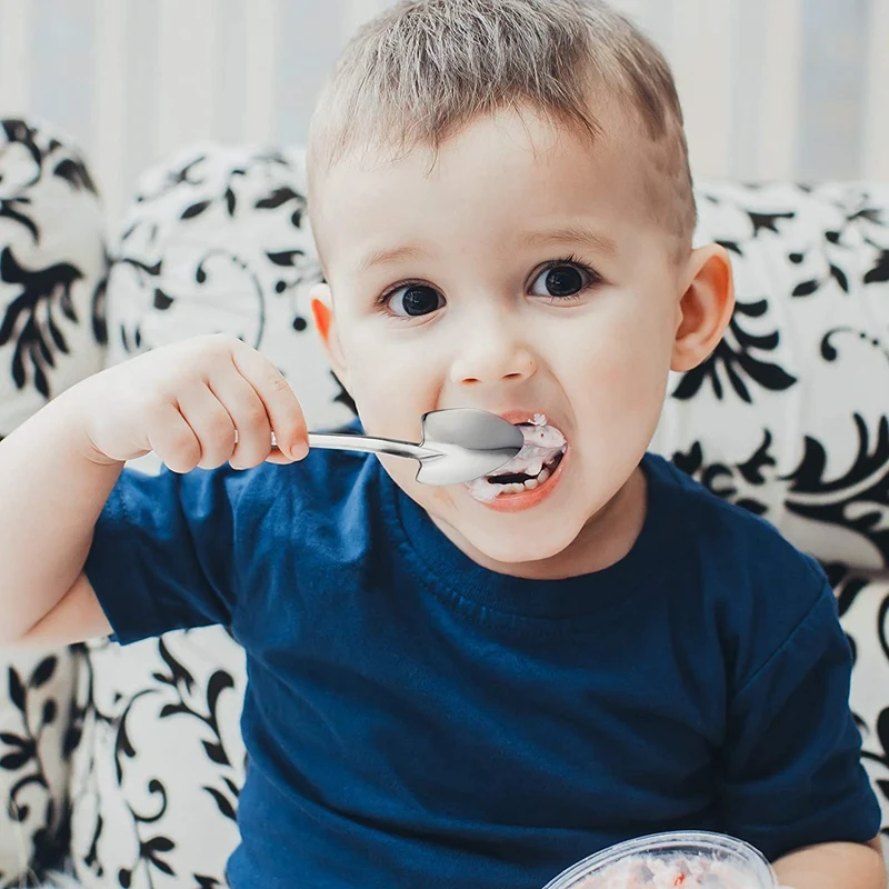 36 Pieces Shovel Spoon Fork Shovel Coffee Spoon Shovel Handle Dessert Spoon Ice Cream Spoon Shovel Shape Fork Fruit Fork Promoti