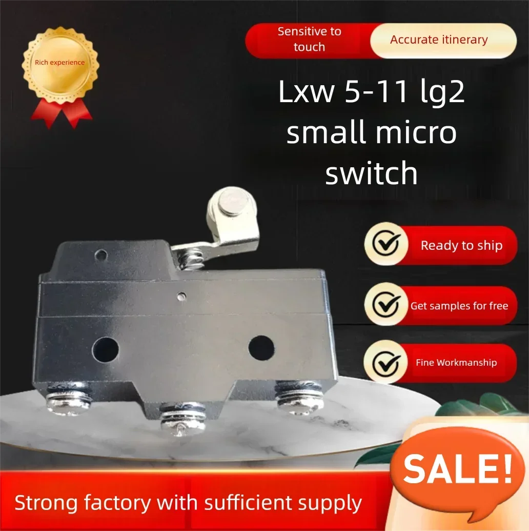 LXW 5-11 G 2 Small Micro Switch Compact Durable Electronics Component Practical Excellent Material for Switches