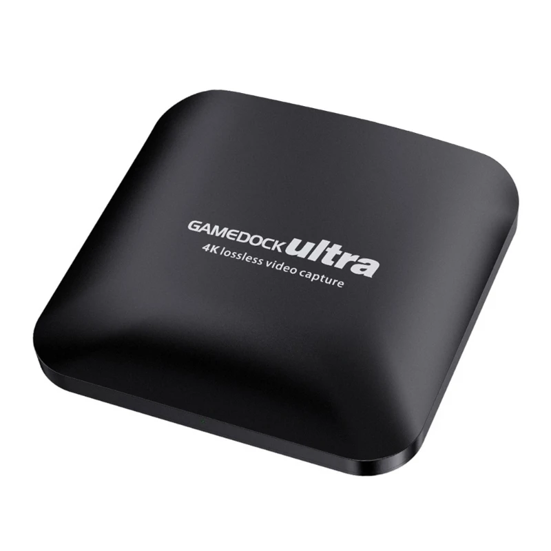 

C7AB Portable USB 3.1 Video Card Streaming Device Tool 4K 60fps Recording NonDelay Aluminum Alloy Recording Box