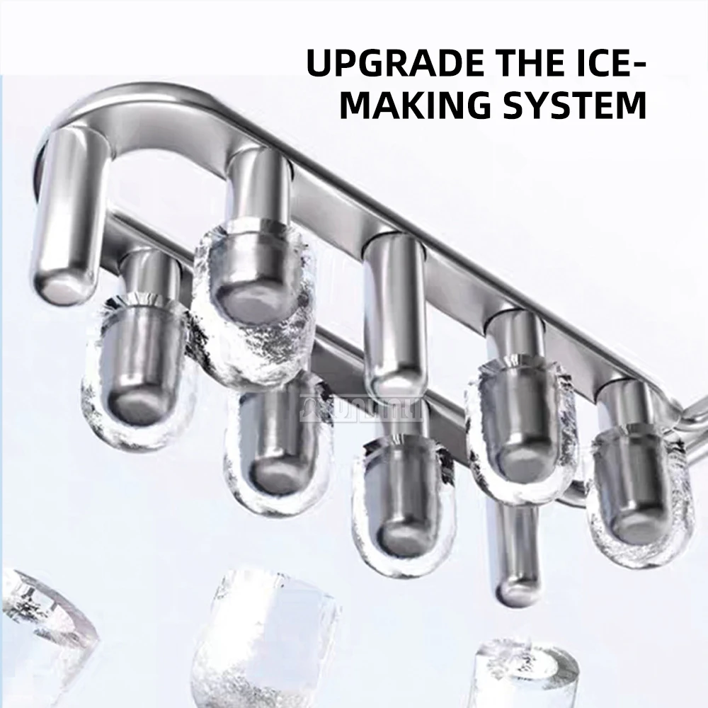 

Fully Automatic Ice Maker Portable Commercial Ice Cube Maker Home Summer Multi-functional Máquina De Gelo Portátil Cubo