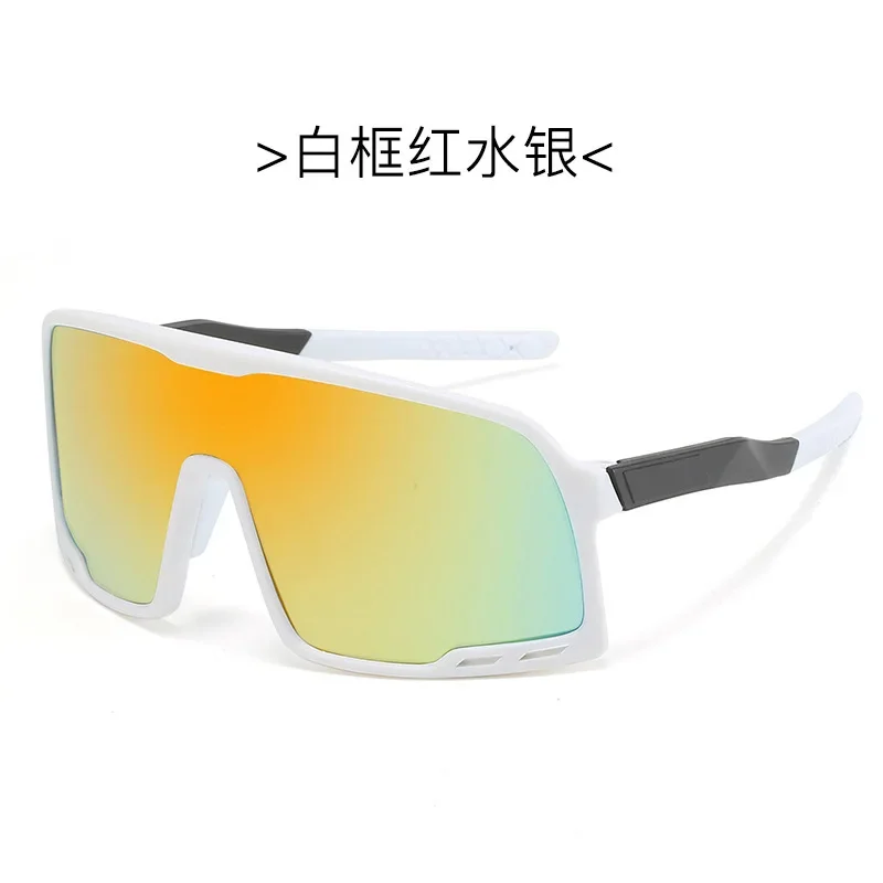 New Cycling Glasses Sports Sunglasses Men\'s and Women\'s Sports Glasses UV400 Big Frame Glasses Running Bike Fishing Goggles