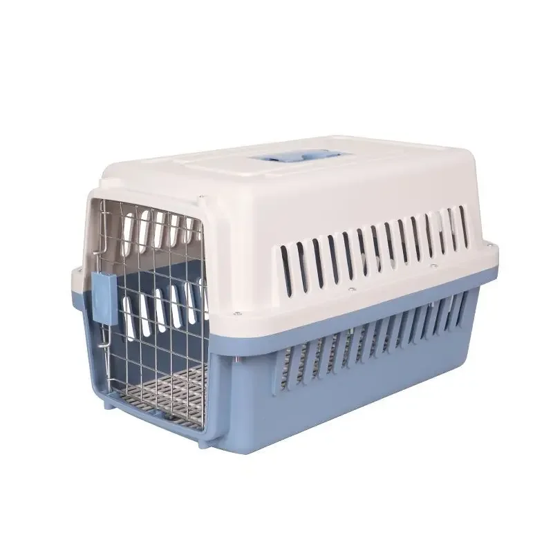 

Pet Flight Case Cat and Dog Cage Cat Bag Travel Portable Check-in Suitcase Carrying Case Empty Box transporte pet