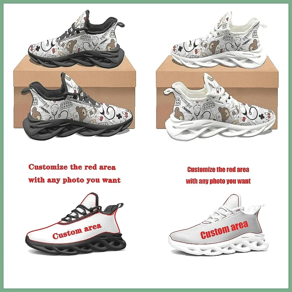 

Women's Slip-On Nurse Shoes Non-Slip Breathable Sneakers, Soft Sole Lightweight Casual Sports Flats