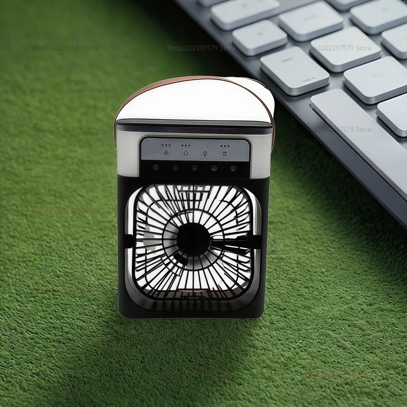 3-in-1 Portable Air Cooler Fan Humidifier LED Night Light Office Home Mini Air Conditioner Air Purifier