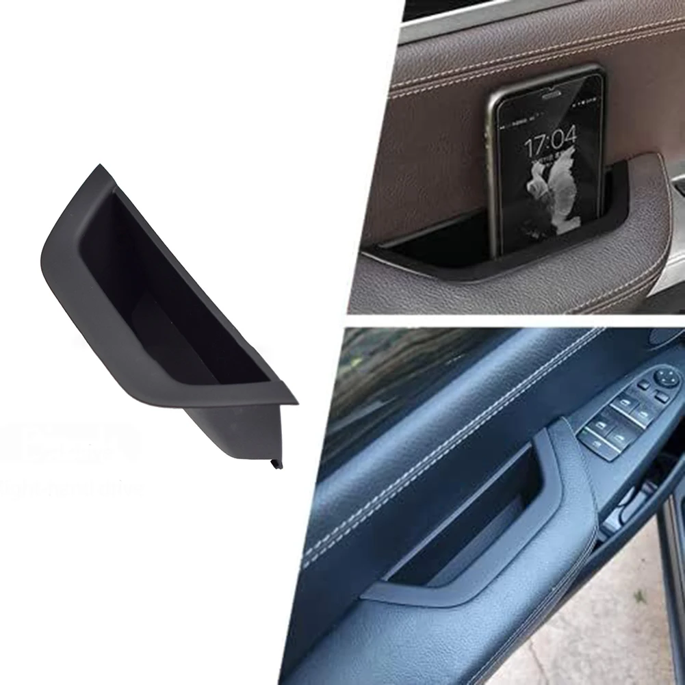 RHD Interior Driver Door Pull Handle Armrest Panel Cover Storage Box For BMW X3 F25 F26 X4 2011-2017 Car Accessories