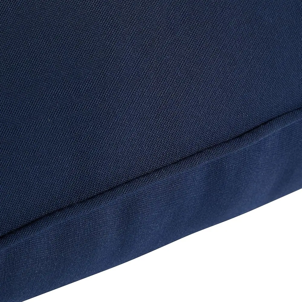 Outdoor Deep Seat Cushion, 2 Piece Set, Navy