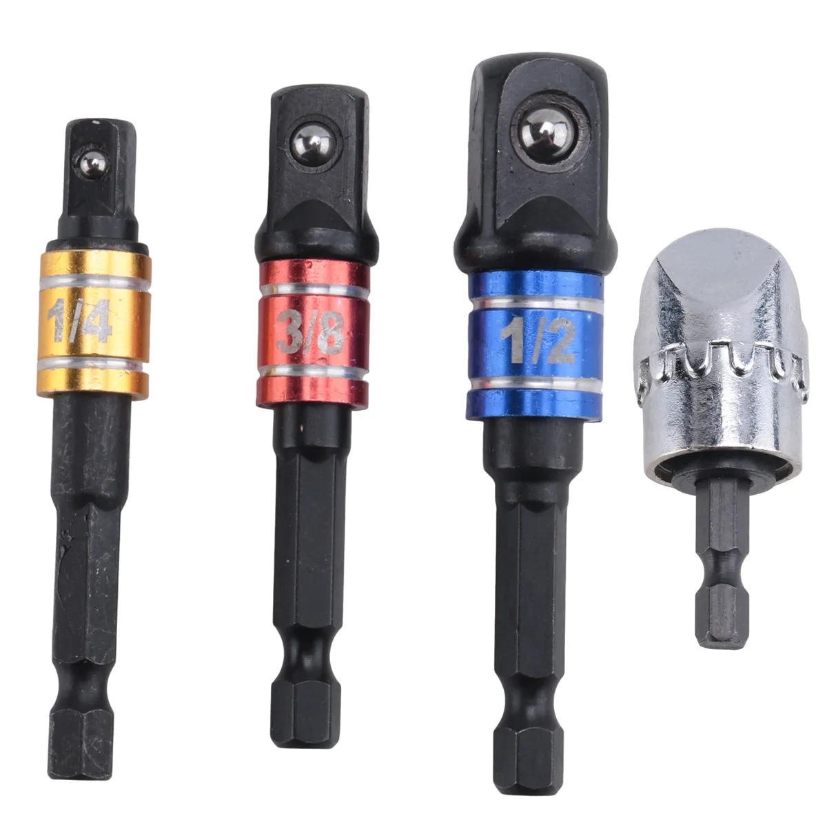 

DIDI Impact Grade Power Hand Tools Набор удлинителей адаптеров для гнезд, набор из 3 сверл с шестигранным хвостовиком + 105 градусов Ri