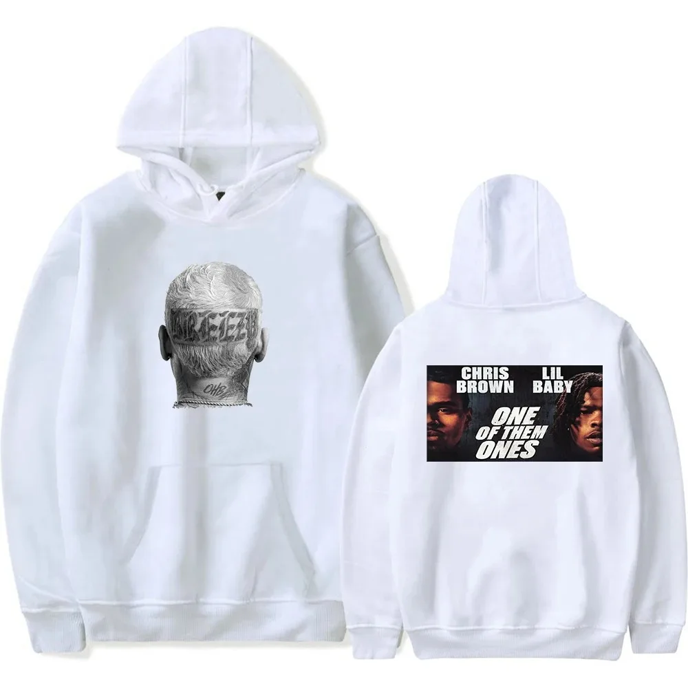 Langarm-Hoodie für Männer und Frauen, Freizeit kleidung, eine der in-, Kapuzen-Tour luftig, Unisex-Mode, Chris Brown