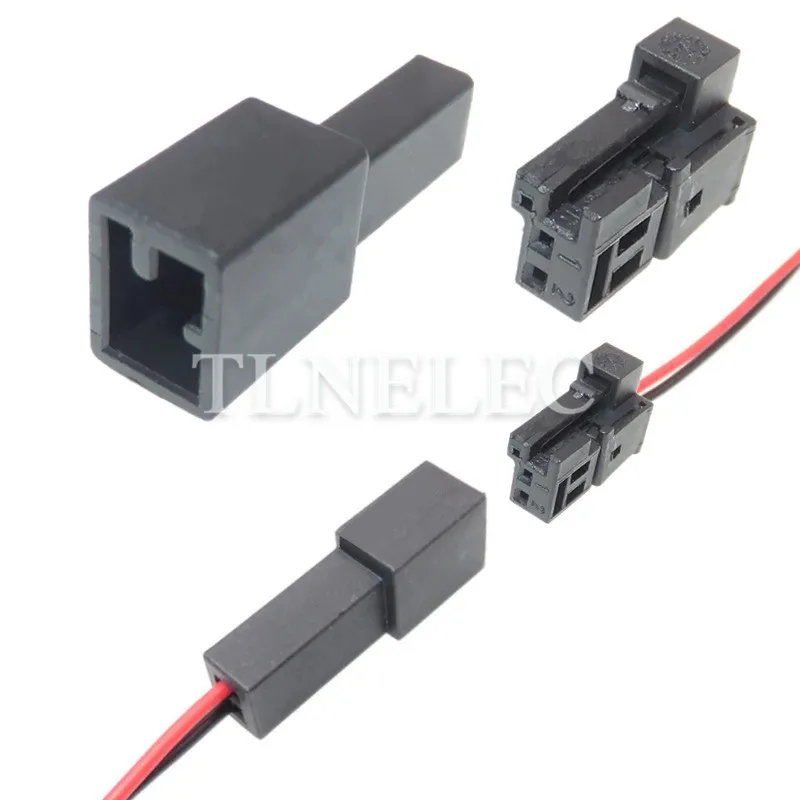 Konektor Harness Kawat Gerbang Mobil 2 Pin dengan Kabel Soket Dapat Dibuka Tertutup Otomatis untuk Benz A 02854501   1- 1563634 -1 1- 1418639 -5
