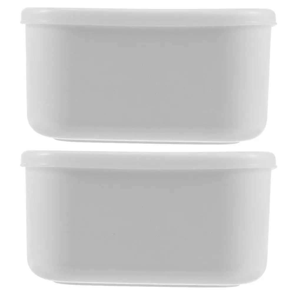 

2Pcs Reusable Cheese Container for Fridge High Durability Not Easy to Deform Food Serving Cases Cheese Container for Fridge