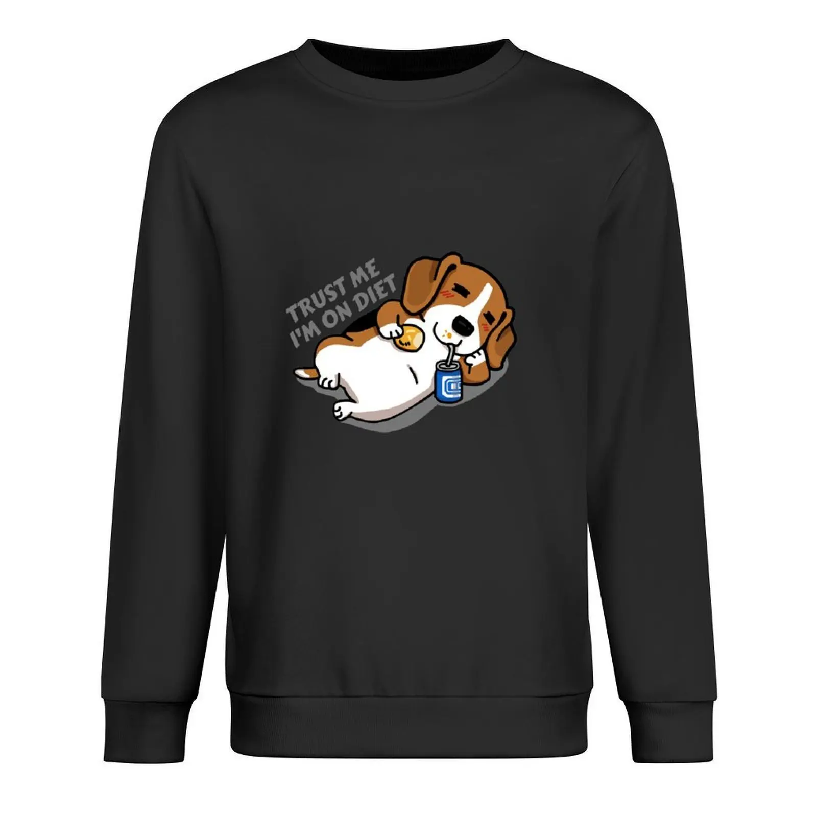 Trust Me I'm On Diet Beagle Jersey blusa ropa de estilo coreano ropa de hombre sudadera con capucha
