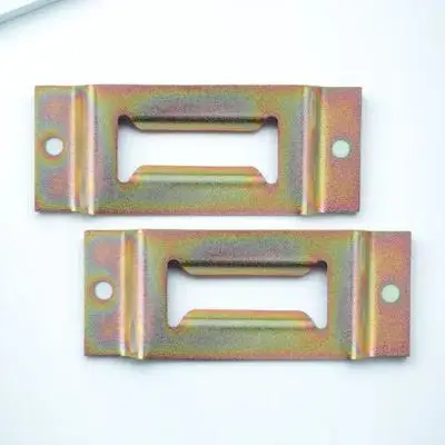 

2Pcs E-Track Tie Down Anchors Heavy Duty Galvanized Iron Cargo Securement Rails for Trucks Trailers Boats Universal Mounting