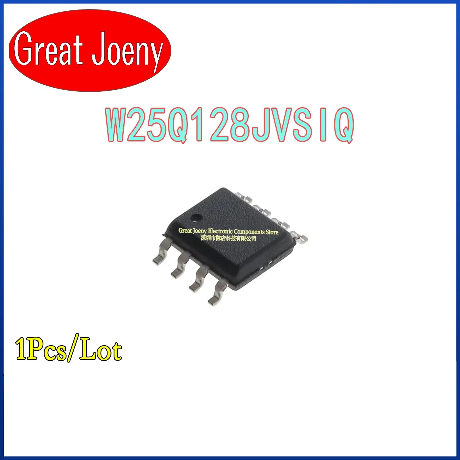 

100% New Original 25Q128JVSQ W25Q128JVSIQ IC FLASH 128MBIT Chipset Bulk Best Price SOP-8