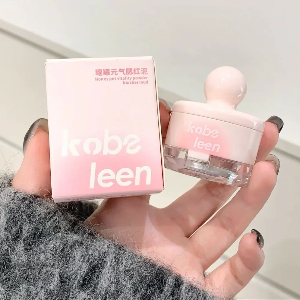 Que no vuela colorete en polvo, ajuste Natural, mate, maquillaje coreano, blanqueamiento, control de aceite, rubor, barro, cosmético Addorable