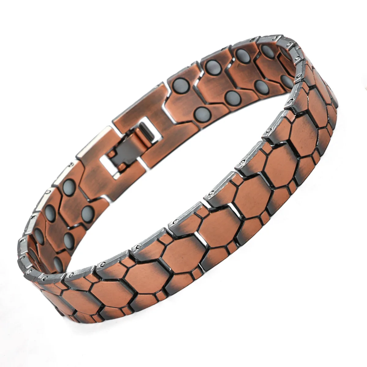Magnetisches Armband für Herren, 3500 Gauss, 3-fach stärker, Magnettherapie-Verbindungsarmbänder, bestes Weihnachtsschmuckgeschenk
