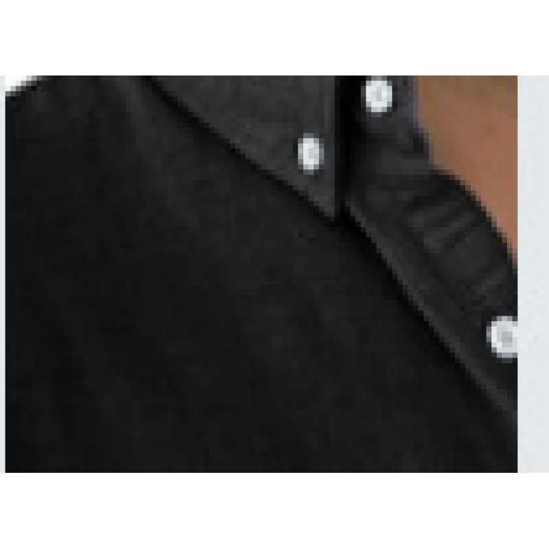 New Shirt Men's Clothing Washed Cotton Button Long Sleeve Men's Shirt