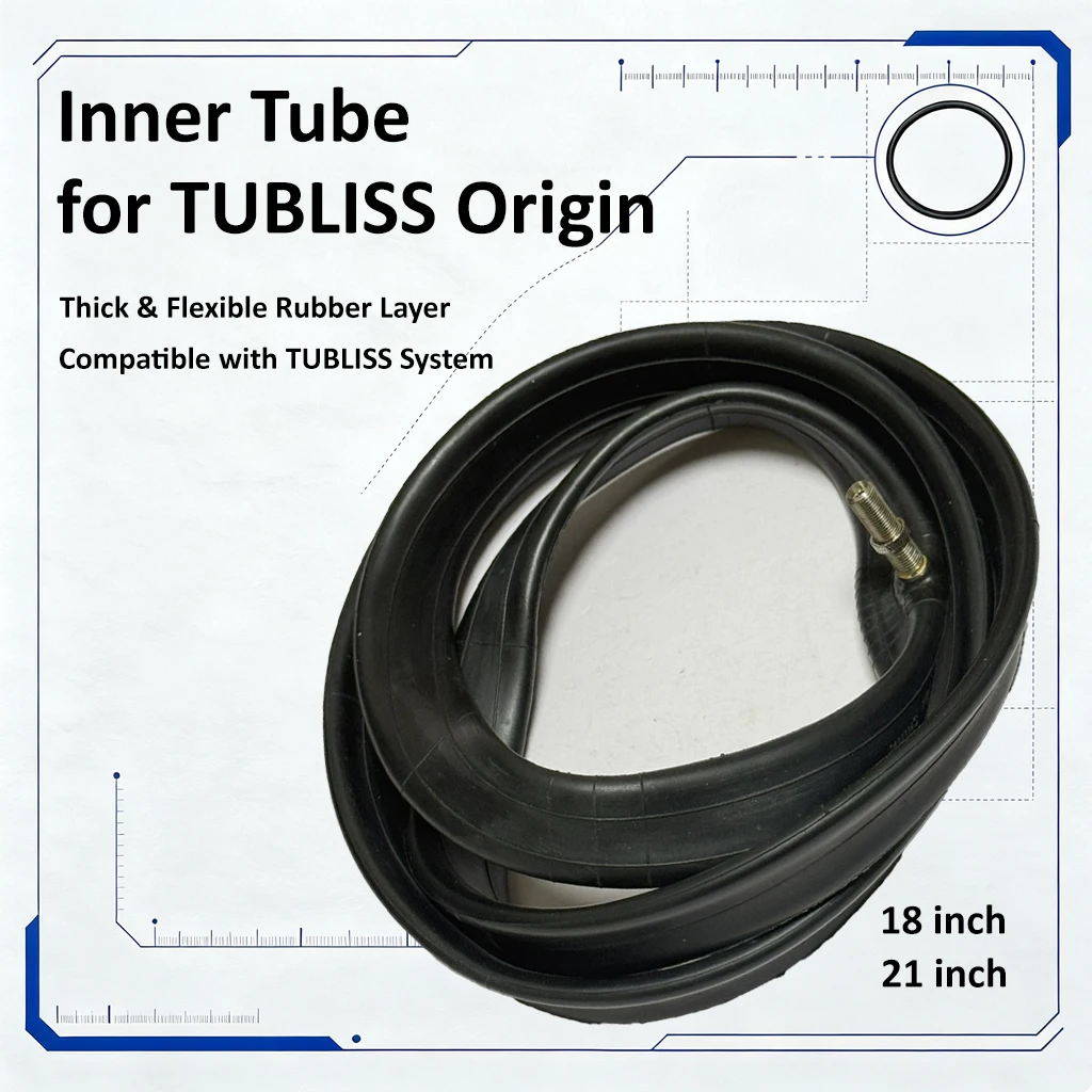 Off-road Gears Suitfor For TUBLISS Origin Motocross Tubes Black Inner Tube Dirt BIke Tires Red Tubes Wear Resistant 18 21 Inch