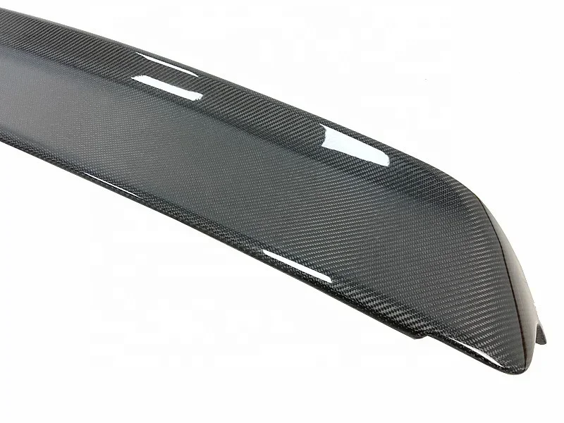 Hellcat Red eye Style Carbon Fiber Rear Deck lid Spoiler w/Camera hole For Dodge Challenger 2015-21