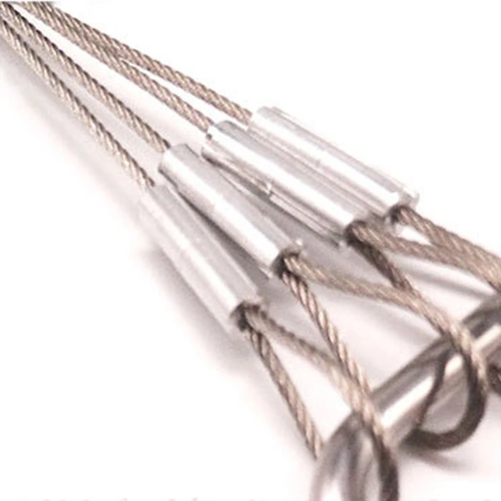 

Hanging Cable for LED Lamp Banner Frame 180MPa Tensile Strength Stainless Steel Lightweight Suspension Wire Accessories Night