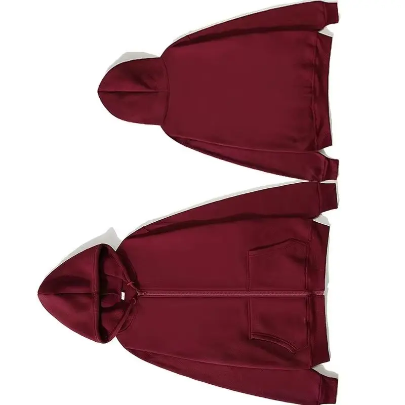 

Сплошной цвет спортивной одежды, модный повседневный осенне-зимний теплый пуловер с капюшоном, свитер 2025