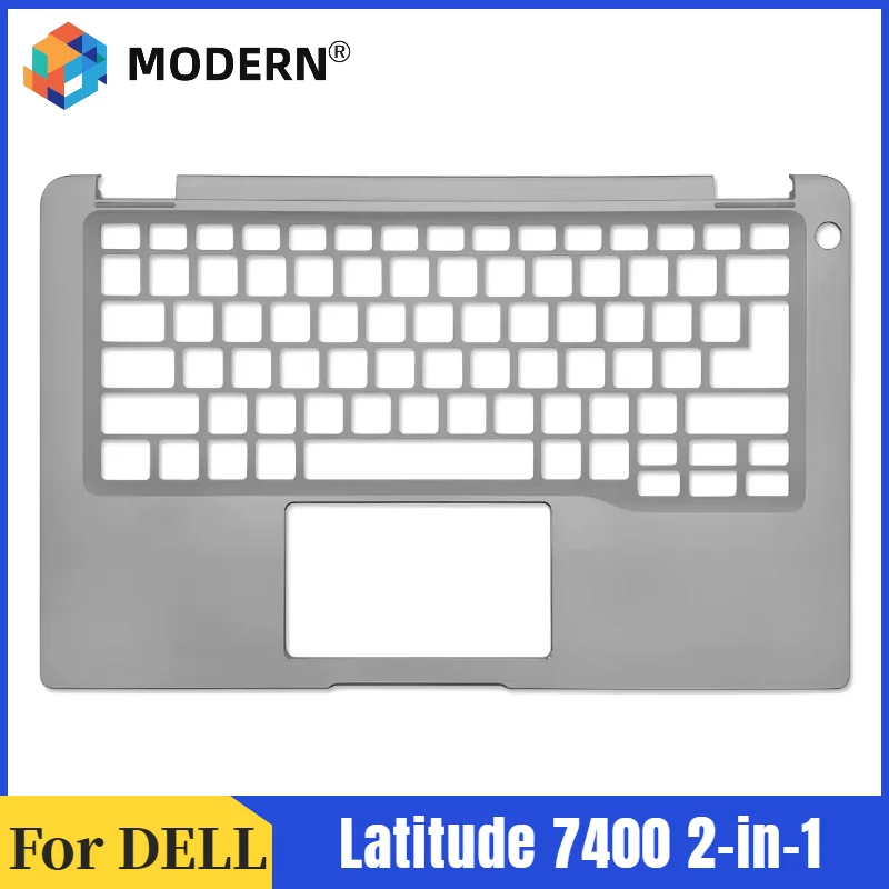 

New For Dell Latitude 7400 2-in-1 Laptop Upper Case Palmrest Cover Keyboard Bezel 0MH5X5