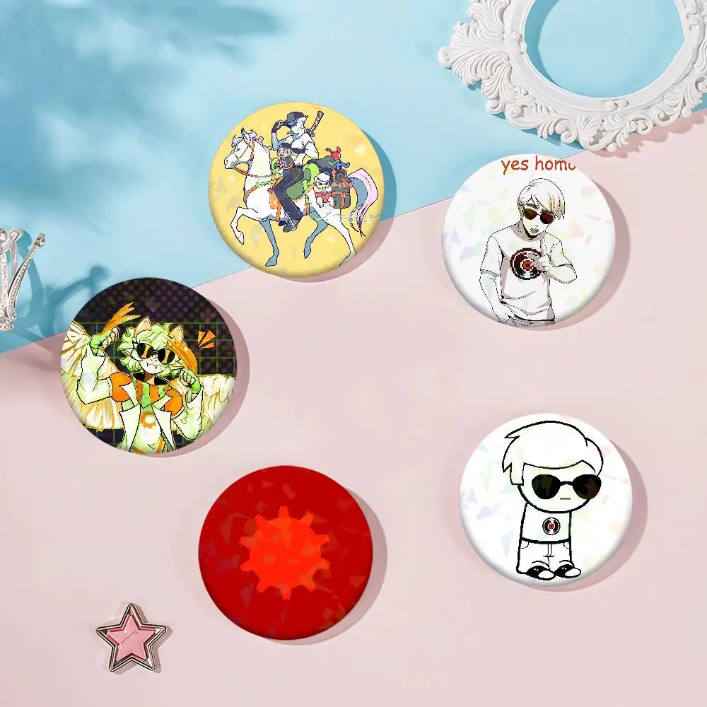 Lustiger D-Dave S-Strider Emaille-Pin Kleidung Taschen Accessoires Brosche Cartoon Science-Fiction Abzeichen Geschenk