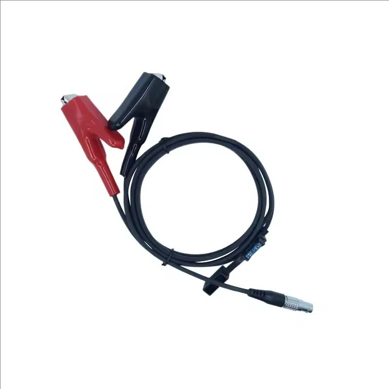 Power Cable with 2‑Pin Clips for External Radio Connection to ComNav T300 GPS RTK Receiver & Base Station