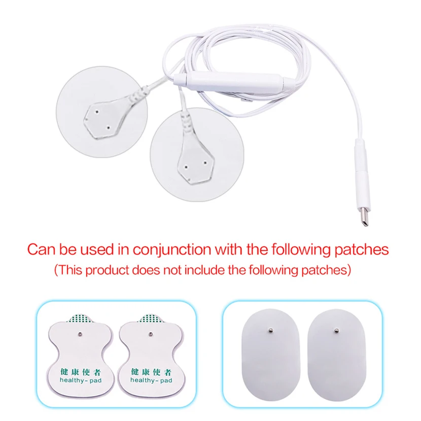 Portable Mobile Phone Massager Electric TENS Therapy Body Muscle Stimulator Massager EMS Digital Therapy Machine 6 Modes