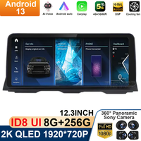 12.3 Inch Android 13 For BMW 5 Series F10 F11 F18 2010 - 2016 CIC NBT Car Multimedia Player GPS Navigation Carplay Auto Radio