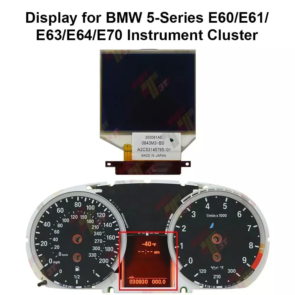 Lcd Display For Bmw…