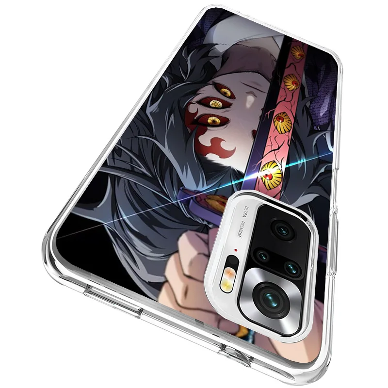 Demon Slayer Kokushibo Phnoe Case for Xiaomi Redmi 12 12C 10 10A 10C 10X 9 9A 9C 9T 8 8A 7 7A 6 6A S2 K20 Pro K40 Unique Cover C