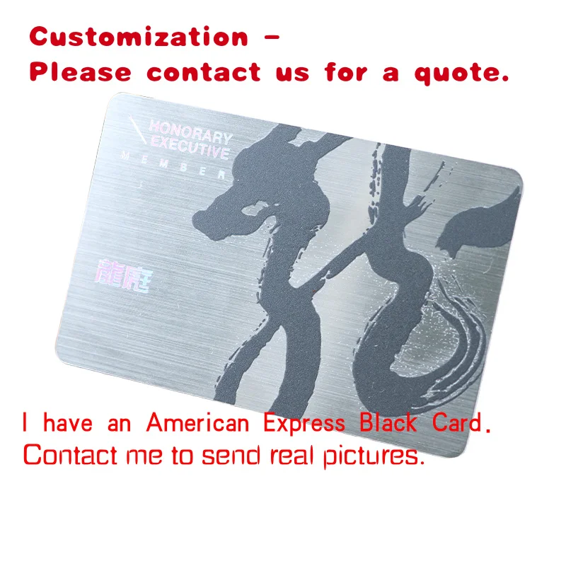 

custom.China Factory Customized Metal with NFC & RFID Communication Interface Discount Membership Access Contro